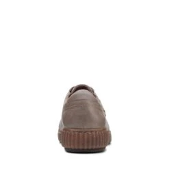 Clarks Magnolia Zip DarkTaupe Leather -Clarks 26167484 W 6