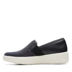 Clarks Layton Petal Black Interest -Clarks 26167913 W 5