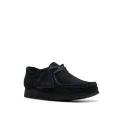Clarks Wallabee O Black Suede 15 Clarks Wallabee O Black Suede -Clarks 26168038 W 7