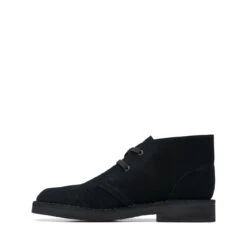 Clarks Desert Boot Older Black Suede 13 Clarks Desert Boot Older Black Suede -Clarks 26168039 W 5