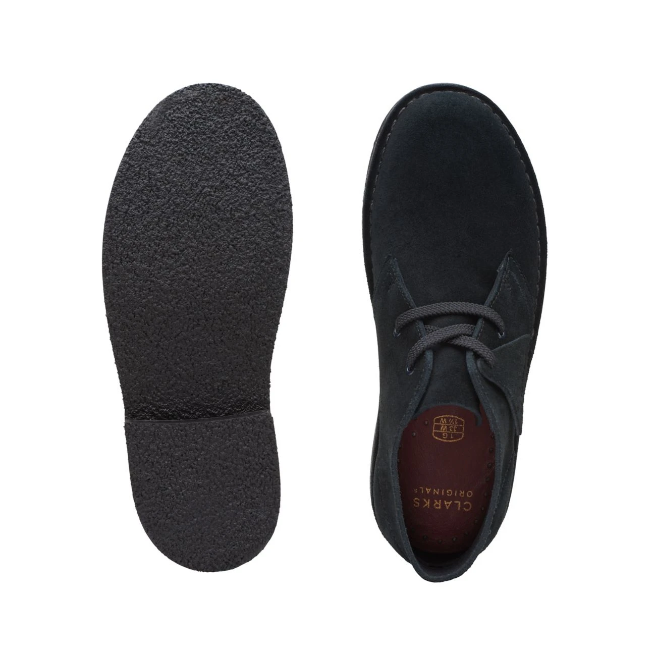 Clarks Desert Boot Older Black Suede 9 Clarks Desert Boot Older Black Suede - Image 7