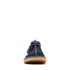 Clarks Desert Trek Older Navy Combination -Clarks 26168043 W 3