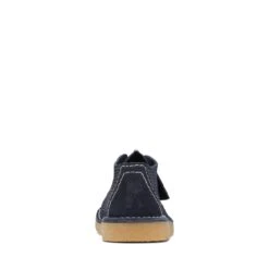 Clarks Desert Trek Older Navy Combination -Clarks 26168043 W 6
