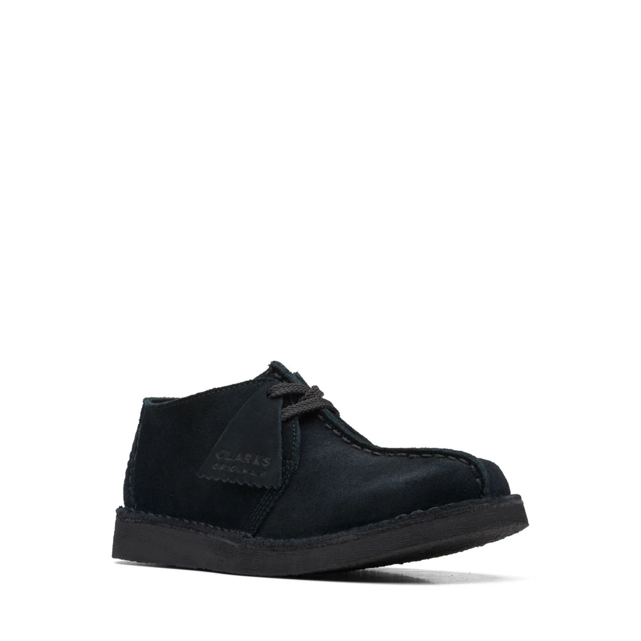 Clarks Desert Trek Older Black Suede 4 Clarks Desert Trek Older Black Suede - Image 2