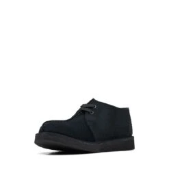 Clarks Desert Trek Older Black Suede 12 Clarks Desert Trek Older Black Suede -Clarks 26168046 W 4