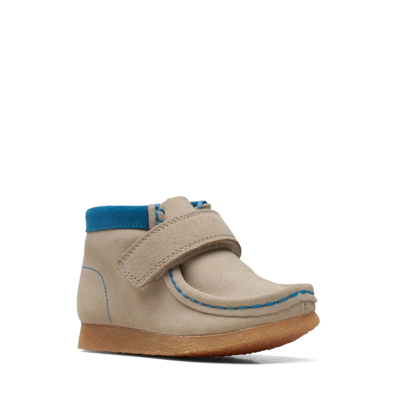 Clarks WallabeeBootT Sand Combi 4 Clarks WallabeeBootT Sand Combi - Image 2