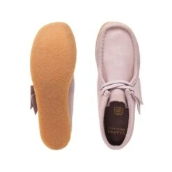 Clarks Wallabee Boot Older Pink -Clarks 26168127 W 7