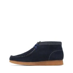 Clarks Wallabee Boot Older Navy Combination 13 Clarks Wallabee Boot Older Navy Combination -Clarks 26168133 W 5