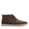 Clarks Gereld Mid Taupe Suede -Clarks 26168166 W 1