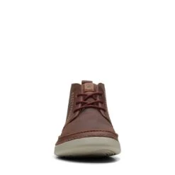 Clarks Gereld Mid Brown Leather -Clarks 26168232 W 3