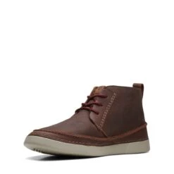 Clarks Gereld Mid Brown Leather -Clarks 26168232 W 4