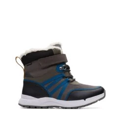 Clarks Cub Blaze Older Navy Waterproof