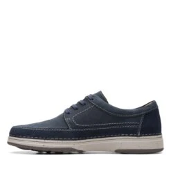 Clarks Nature 5 Lo Navy Combination -Clarks 26168421 W 5
