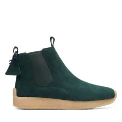 Clarks 8th St Radlett Dark Green