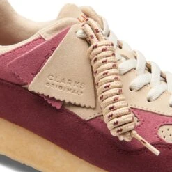Clarks 8th St Lockhill Oxblood Combi -Clarks 26168526 W 8