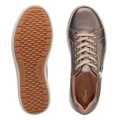 Clarks Nalle Lace Bronze Metallic -Clarks 26168537 W 7