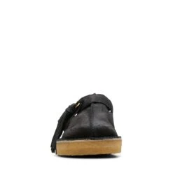 Clarks Trek Mule Black Suede Warmlined -Clarks 26168577 W 3