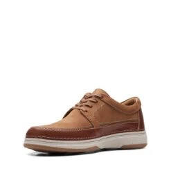 Clarks Nature 5 Lo Dark Tan Combination -Clarks 26168613 W 4