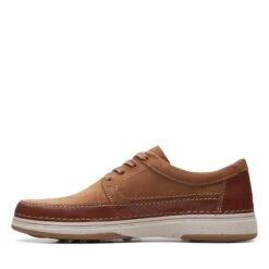 Clarks Nature 5 Lo Dark Tan Combination -Clarks 26168613 W 5