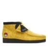 Clarks Wallabee Boot Yellow Embossed -Clarks 26168638 W 1