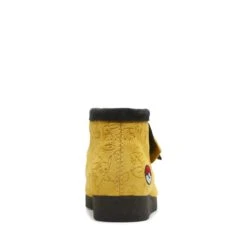 Clarks Wallabee Boot Yellow Embossed -Clarks 26168638 W 6
