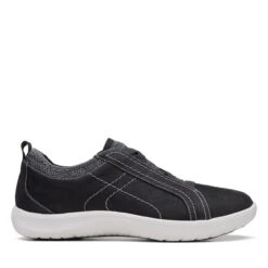 Clarks Adella Trace Black Textile