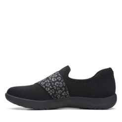 Clarks Adella Stride Black Knit -Clarks 26168962 W 5
