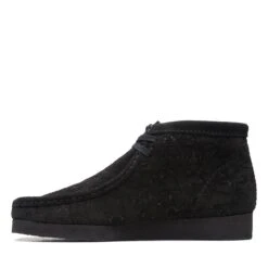 Clarks Wallabee Boot Black Embossed 14 Clarks Wallabee Boot Black Embossed -Clarks 26168968 W 5