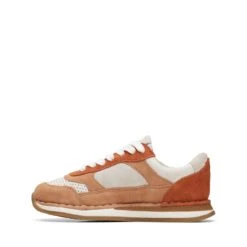 Clarks Craft Run Tor Kid Sandstone Combi -Clarks 26169322 W 5