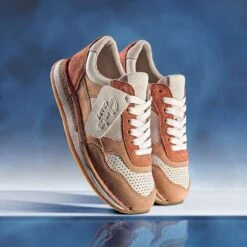 Clarks Craft Run Tor Older Sandstone Combi -Clarks 26169323 W 13