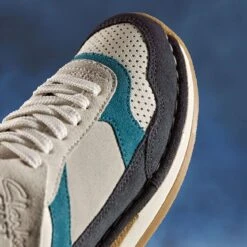 Clarks Craft Run Tor Kid Navy Combination -Clarks 26169327 W 12