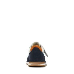 Clarks Craft Run Tor Older Navy Combination -Clarks 26169373 W 6