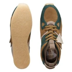 Clarks 8th St Breacon Khaki Combi -Clarks 26169469 W 7