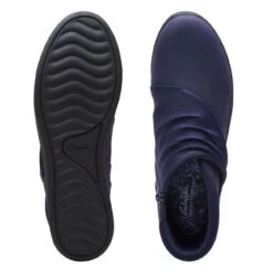 Clarks Breeze Dusk Dark Navy -Clarks 26169538 W 7
