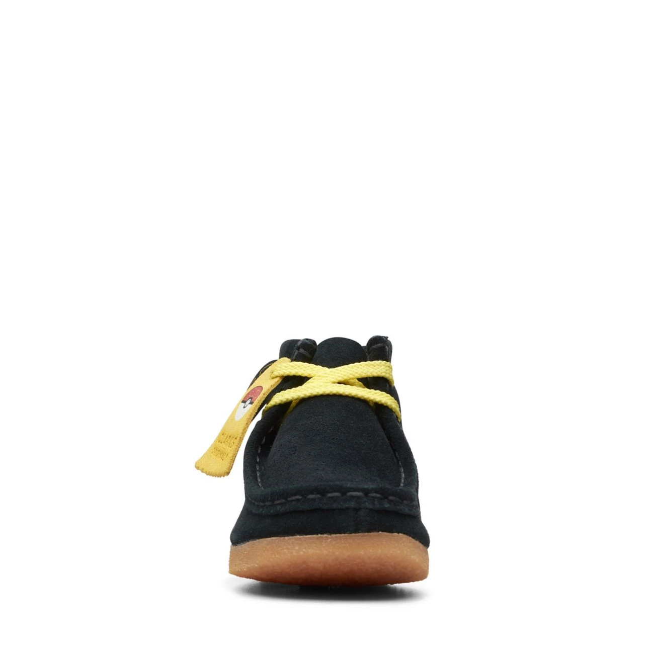 Clarks Wallabee Mist Kid Black Print 5 Clarks Wallabee Mist Kid Black Print - Image 3