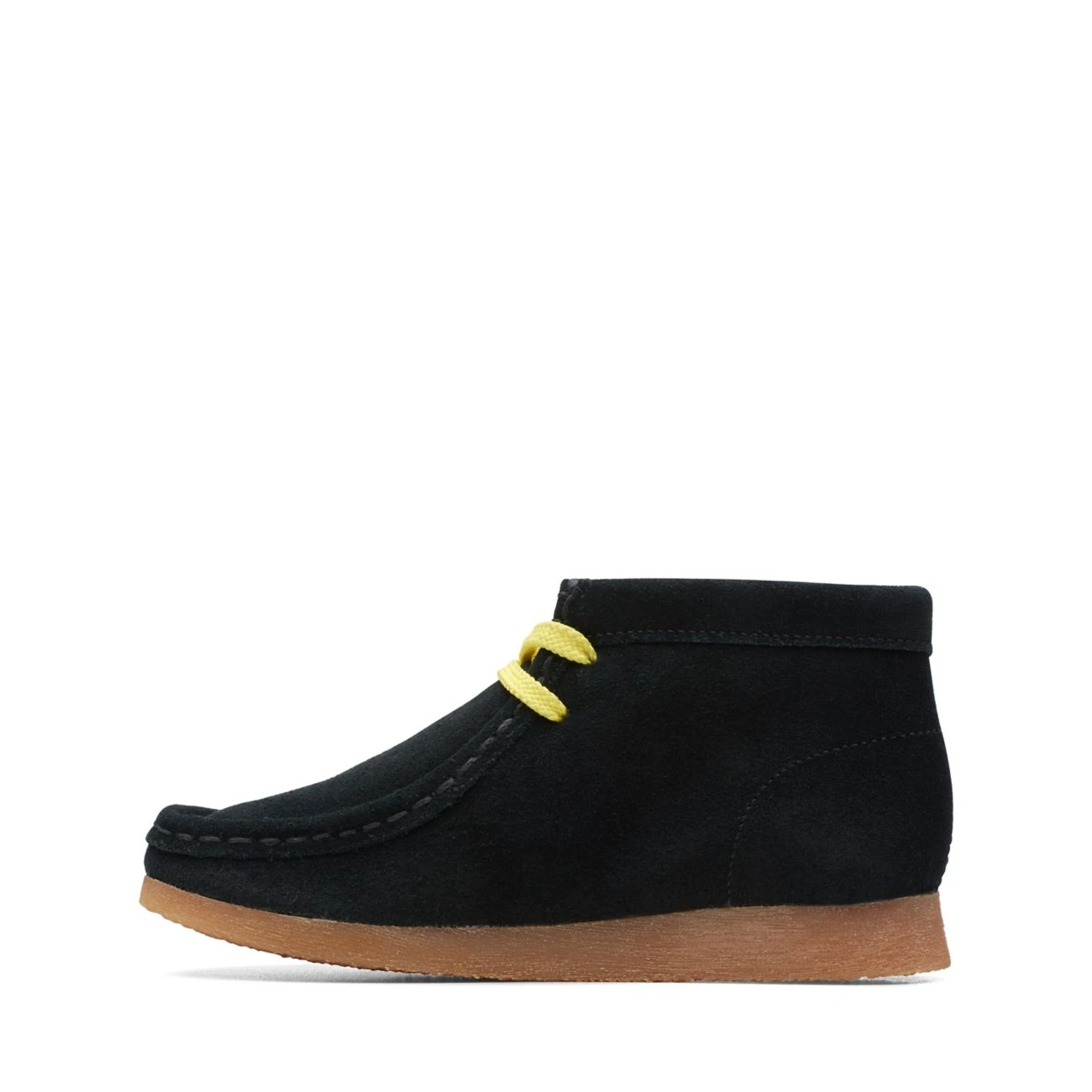Clarks Wallabee Mist Kid Black Print 7 Clarks Wallabee Mist Kid Black Print - Image 5