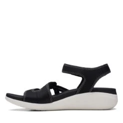 Clarks Glide Hi Shore Black -Clarks 26169744 W 5