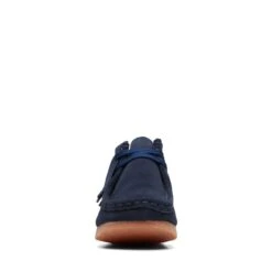 Clarks Wallabee Boot Older Navy Suede -Clarks 26169790 W 3