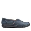 Clarks Un Loop Stride Navy Nubuck -Clarks 26169795 W 1