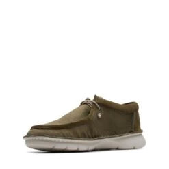 Clarks Colehill Easy Dark Olive Txt -Clarks 26170019 W 4
