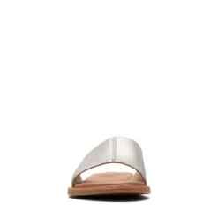 Clarks Karsea Mule Silver Metallic -Clarks 26170054 W 3
