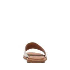 Clarks Karsea Mule Silver Metallic -Clarks 26170054 W 6