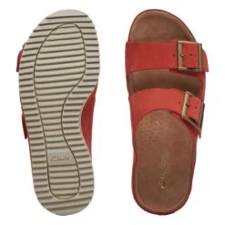 Clarks Brookleigh Sun Grenadine Suede -Clarks 26170058 W 7