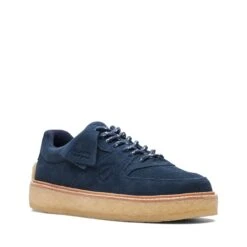 Clarks 8th St Sandford Dark Navy -Clarks 26170079 W 2