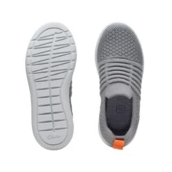 Clarks Ezera Walk Kid Grey Textile 15 Clarks Ezera Walk Kid Grey Textile -Clarks 26170097 W 7