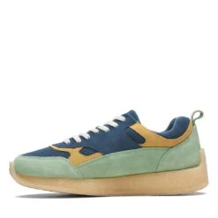 Clarks 8th St Lockhill Blue/Green 14 Clarks 8th St Lockhill Blue/Green -Clarks 26170103 W 5