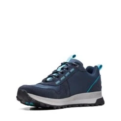 Clarks ATL Trek Walk Waterproof Navy Multi 12 Clarks ATL Trek Walk Waterproof Navy Multi -Clarks 26170149 W 4