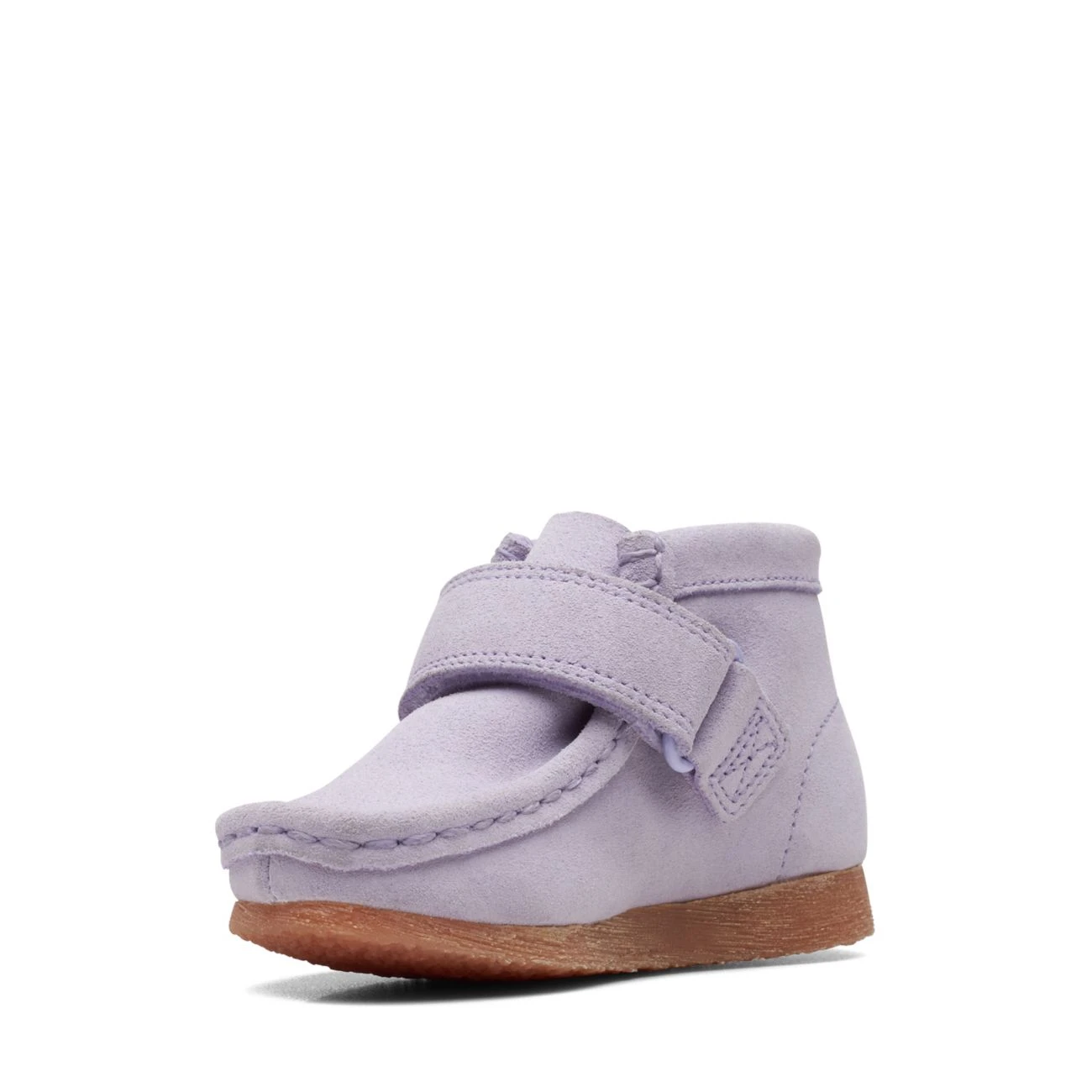 Clarks WallabeeBootT. Lilac Suede 6 Clarks WallabeeBootT. Lilac Suede - Image 4