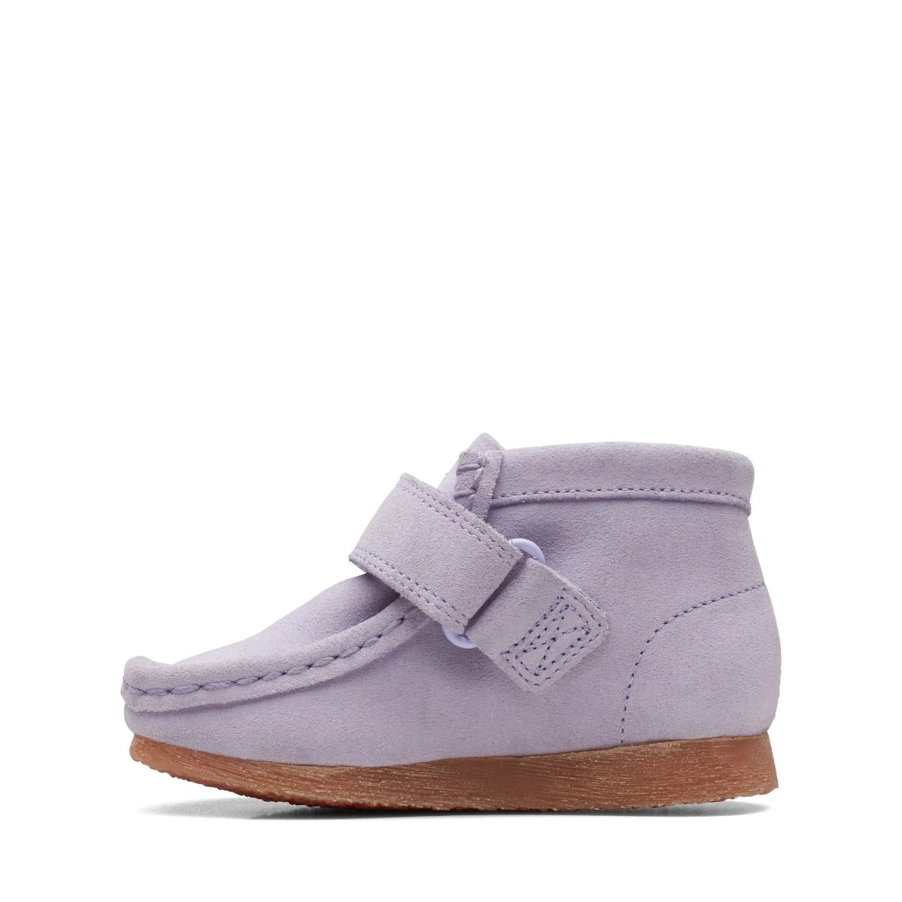 Clarks WallabeeBootT. Lilac Suede 7 Clarks WallabeeBootT. Lilac Suede - Image 5
