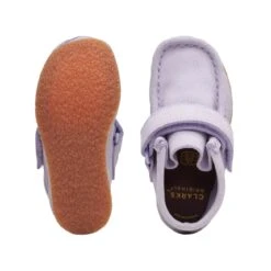Clarks WallabeeBootT. Lilac Suede 15 Clarks WallabeeBootT. Lilac Suede -Clarks 26170232 W 7